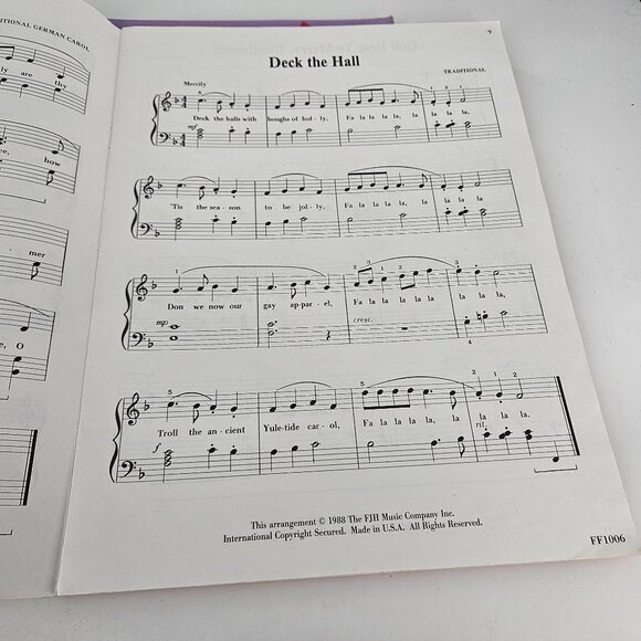FJH Piano Christmas Lesson Sheet Music Books Level 2B 3A 3B Begin Intermed Set - Picture 11 of 12